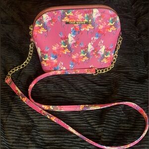 Steve Madden Pink Floral Crossbody Bag